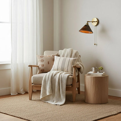 Brinley Wood Wall Light