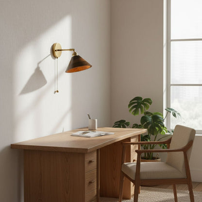 Brinley Wood Wall Light