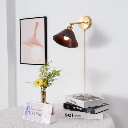 Brinley Wood Wall Light