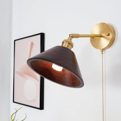 Brinley Wood Wall Light