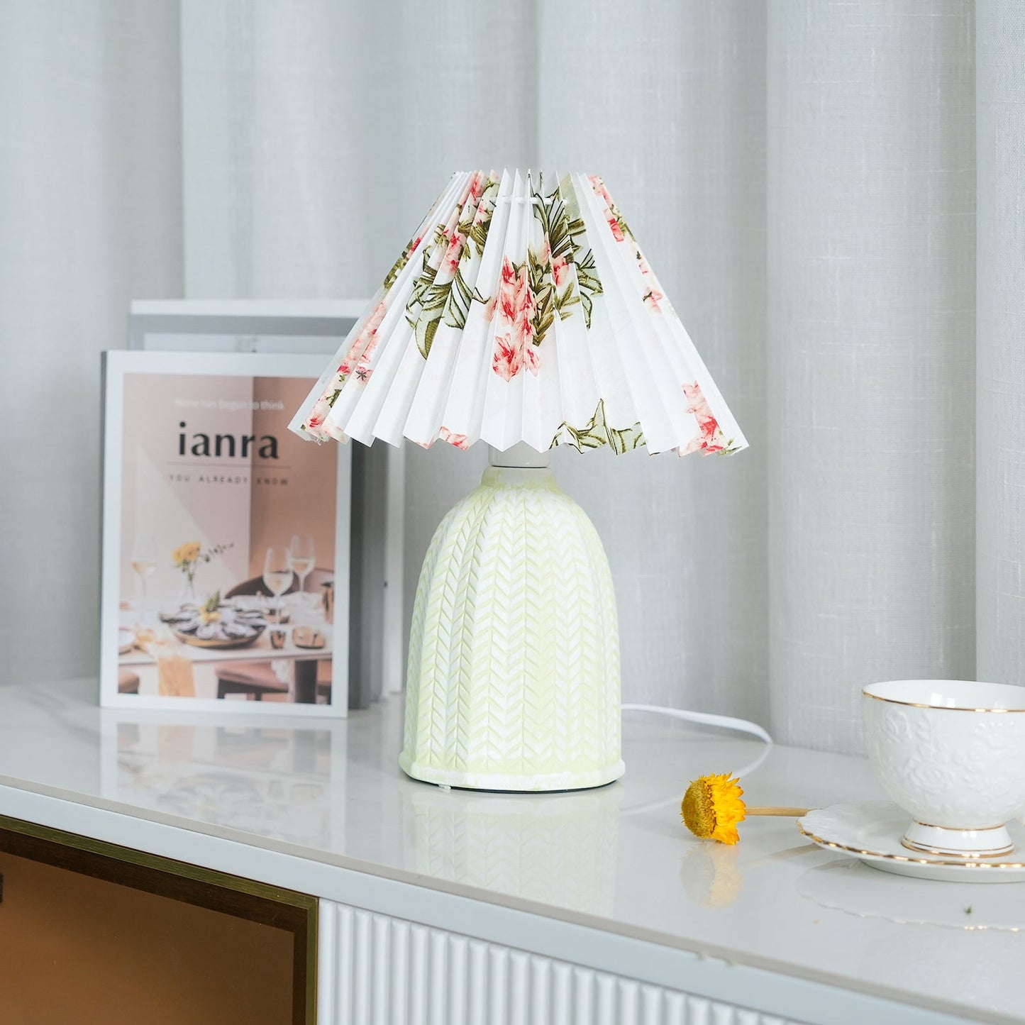 Arden Pleated Table Lamp
