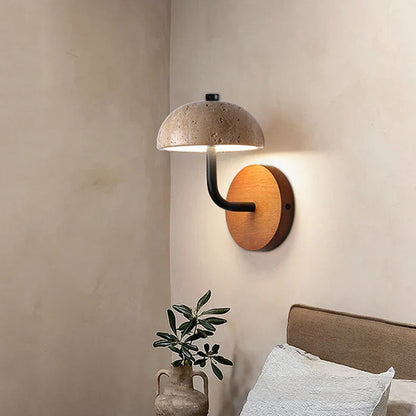 Siya Travertine Wall Lamp