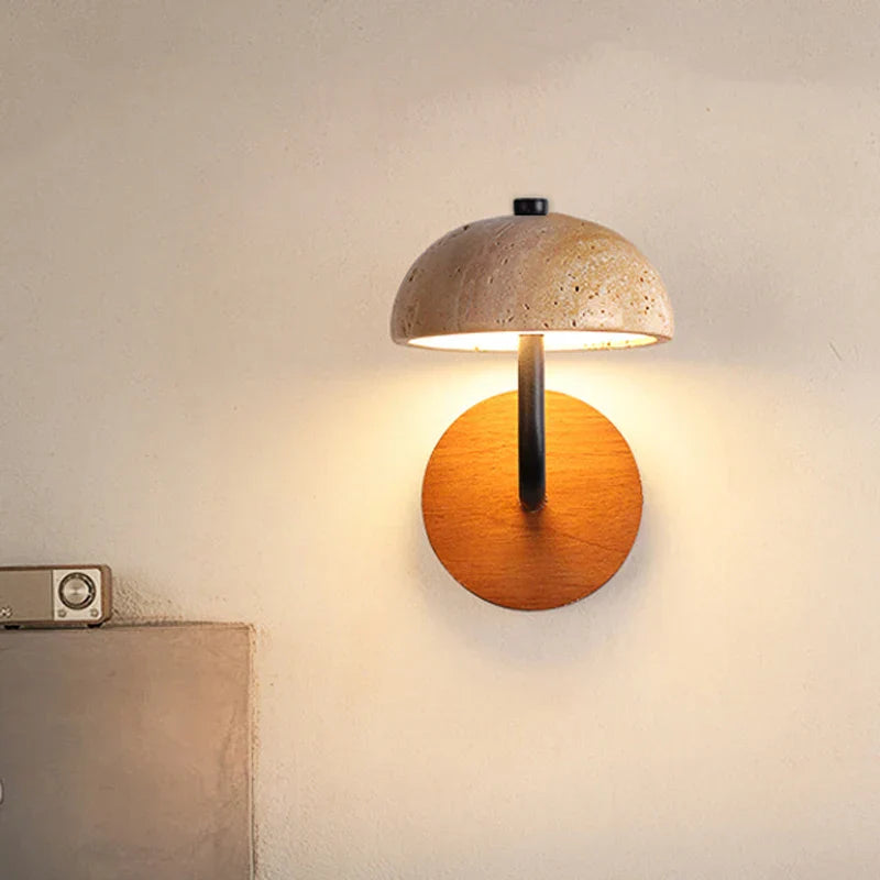 Siya Travertine Wall Lamp