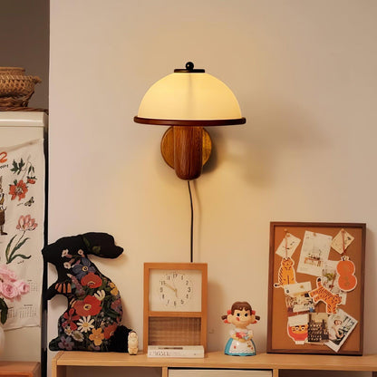 Mushroom Wall Lamp