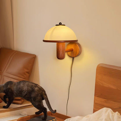 Mushroom Wall Lamp