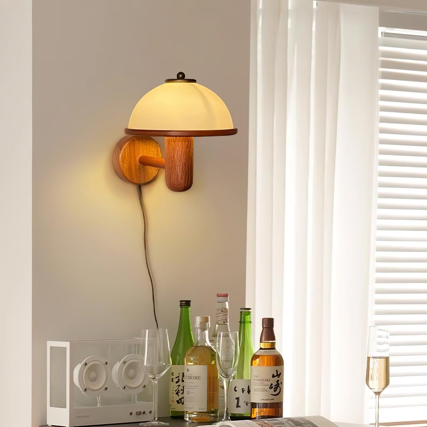 Mushroom Wall Lamp