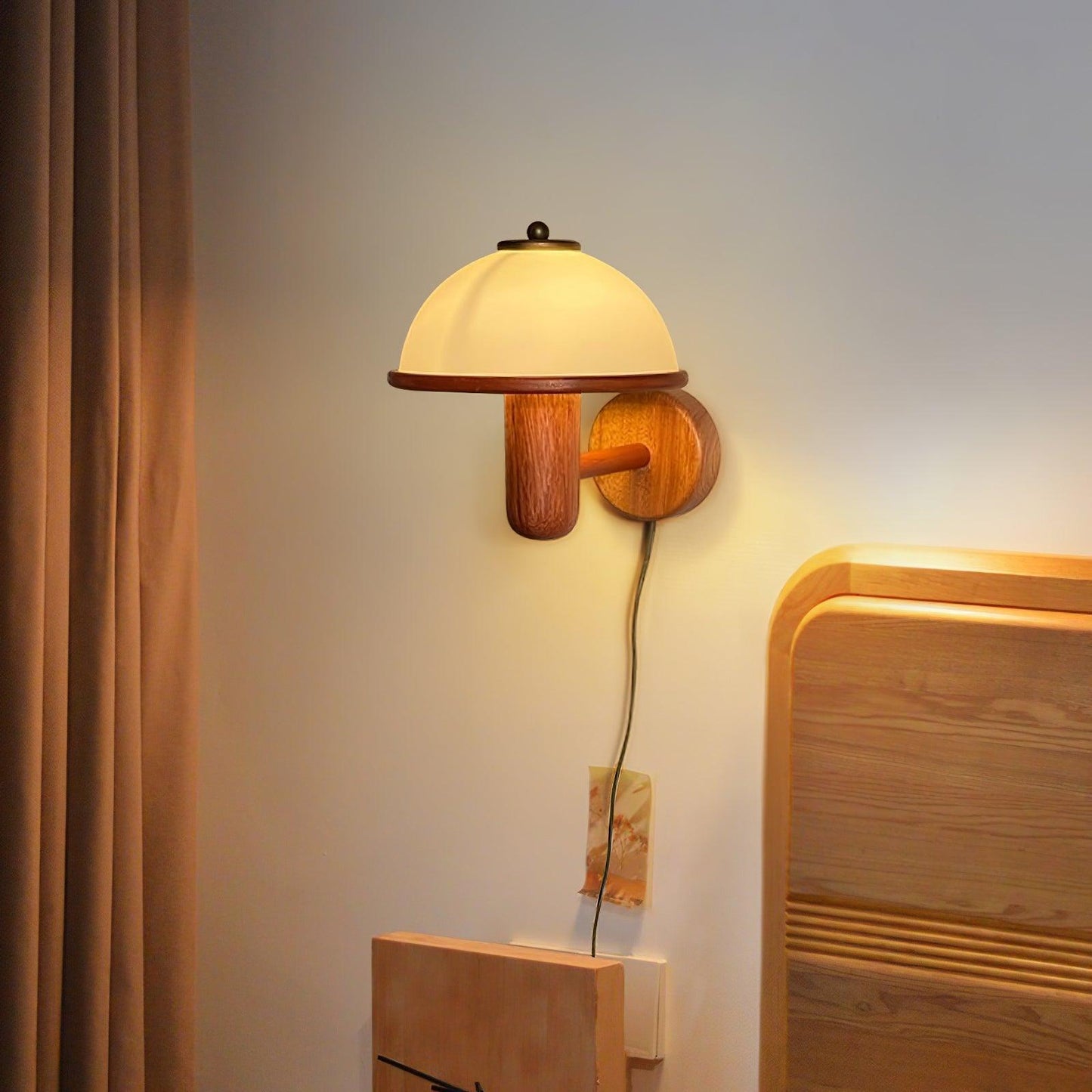 Mushroom Wall Lamp