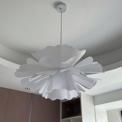 Noelle White Lotus Pendant Light