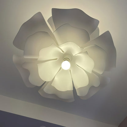 Noelle White Lotus Pendant Light