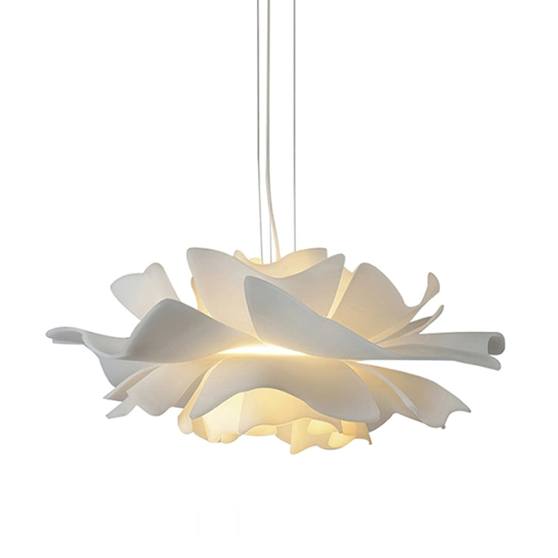 Noelle White Lotus Pendant Light