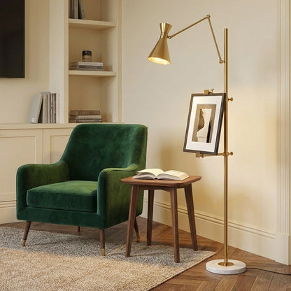 Odette Easel Frame Support Floor Lamp