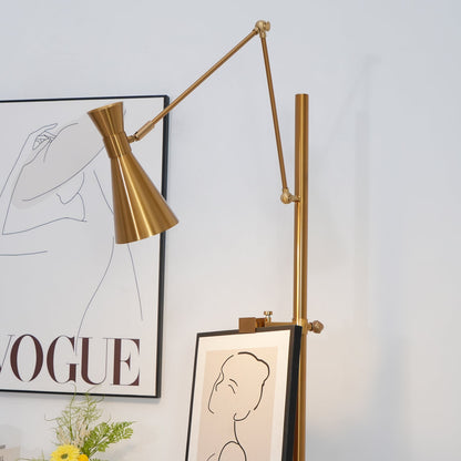 Odette Easel Frame Support Floor Lamp