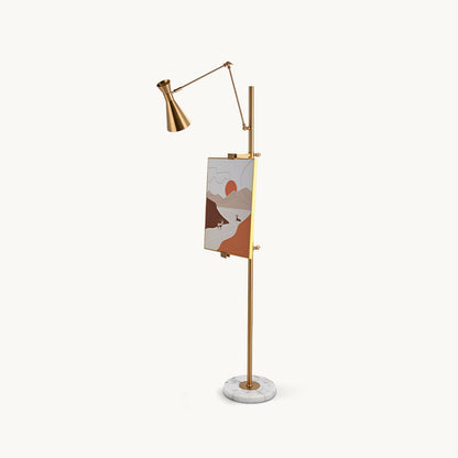 Odette Easel Frame Support Floor Lamp