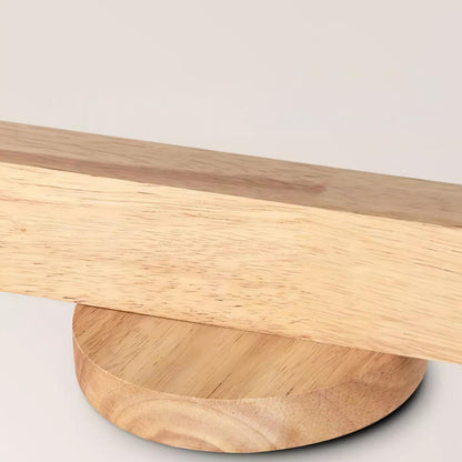 Wooden Multi Head Track Ceiling Light
