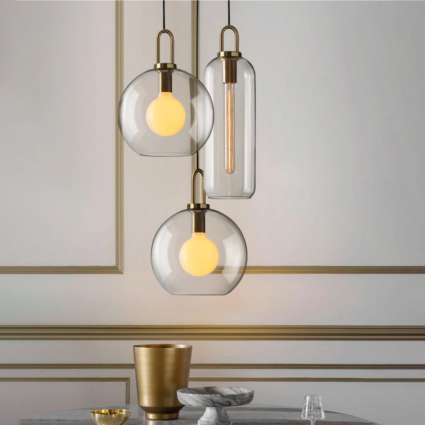 Elara Glass Pendant Light