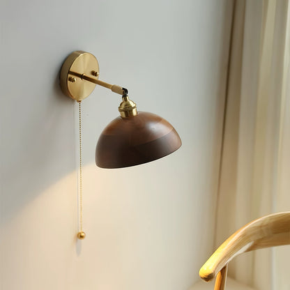 Brinley Wood Wall Light