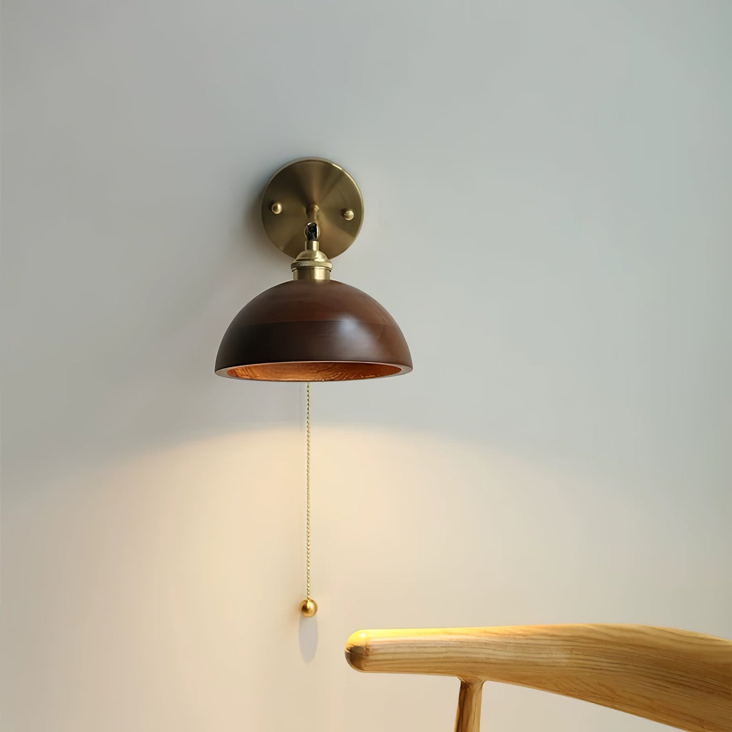 Brinley Wood Wall Light