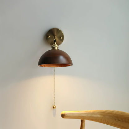 Brinley Wood Wall Light