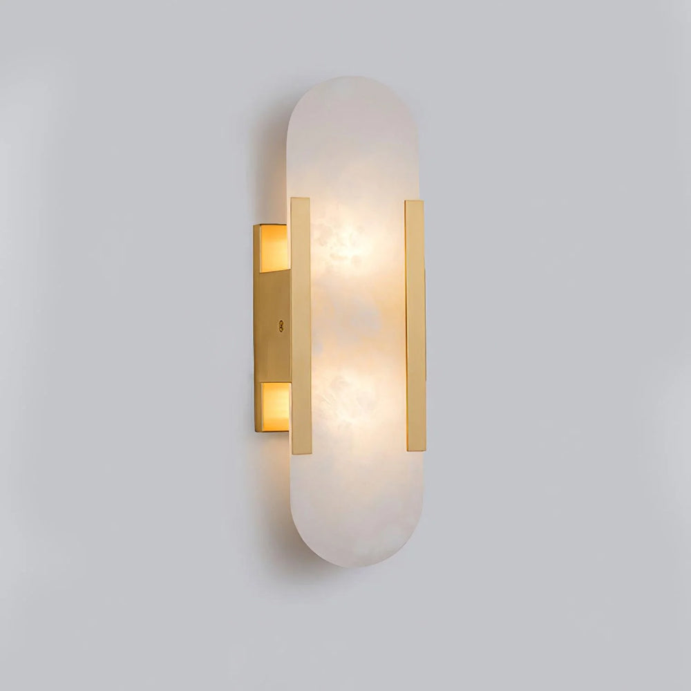 Arvix Modern Alabaster Wall Light