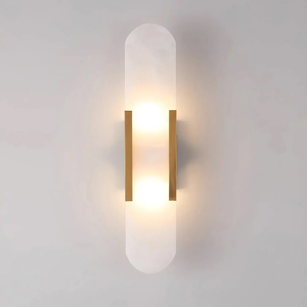 Arvix Modern Alabaster Wall Light
