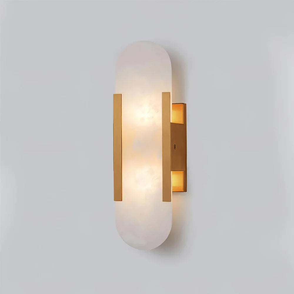 Arvix Modern Alabaster Wall Light