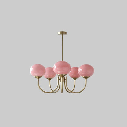 Corinne Marshmallow Glass Chandelier
