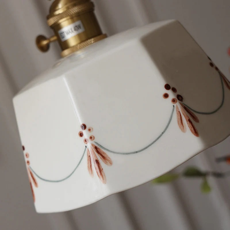 Hudson Ceramic Hanging Pendant Light