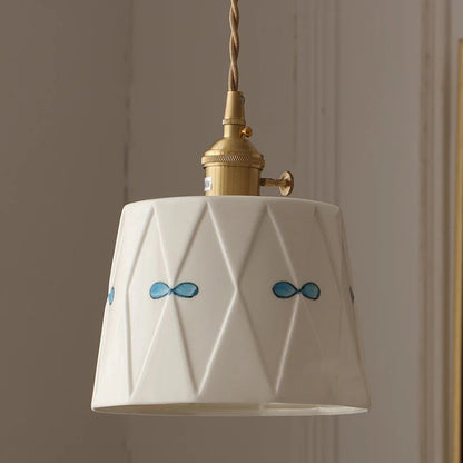 Hudson Ceramic Hanging Pendant Light