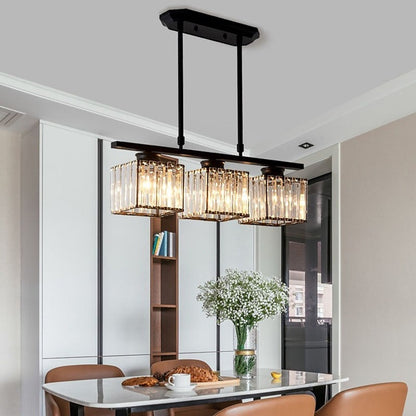 Vintara Glass Island Chandelier